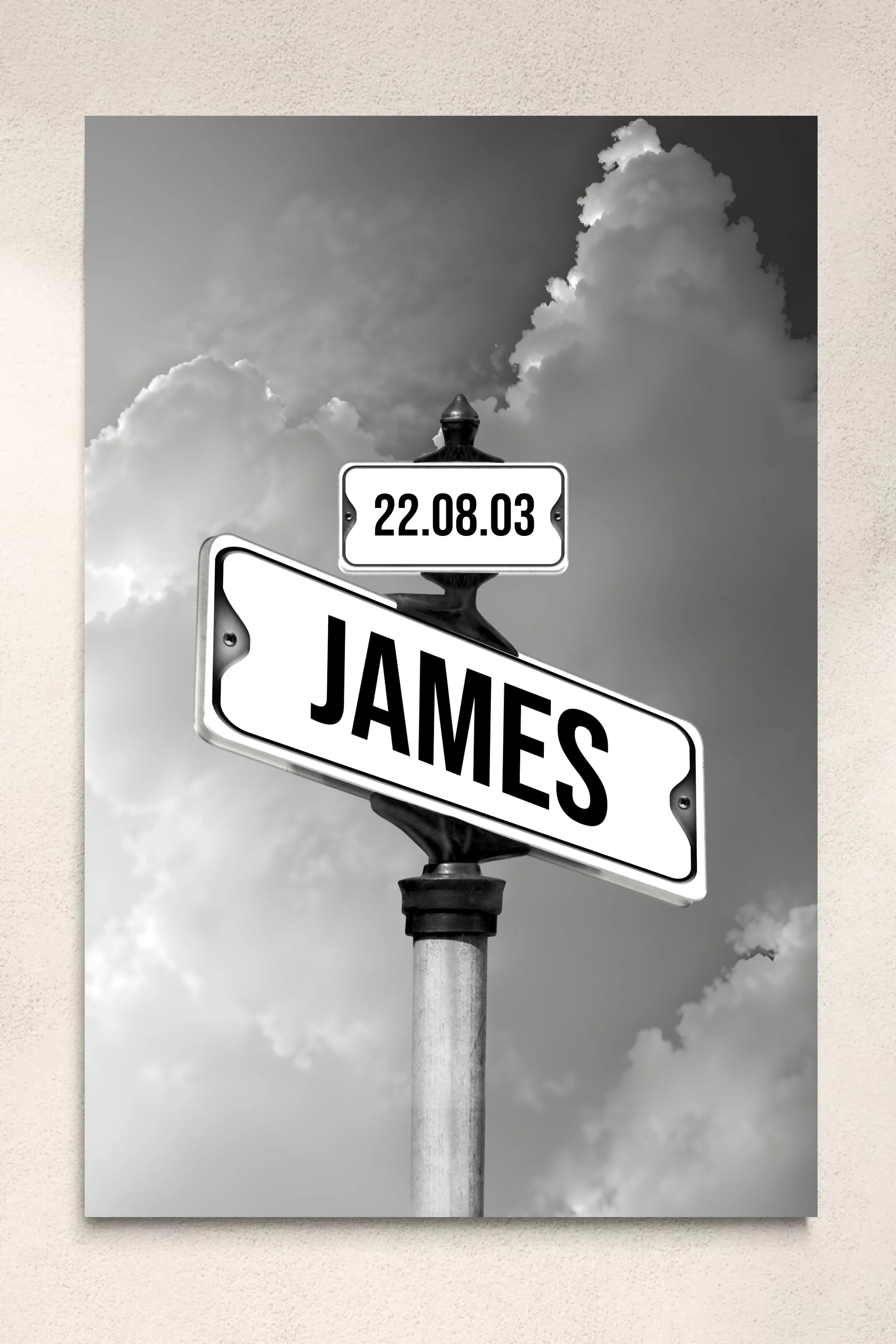 DATE OF BIRTH OF CHILDREN by Cstm Canvas